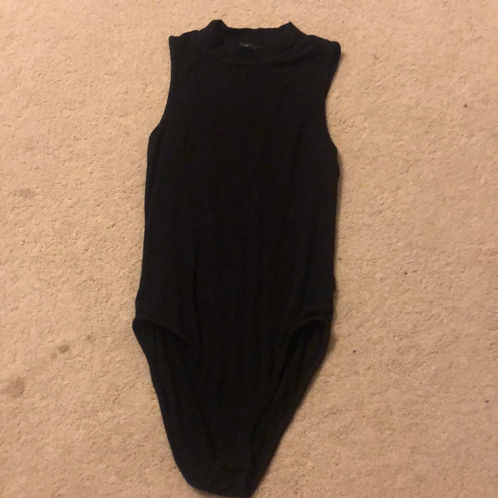 black bodysuit